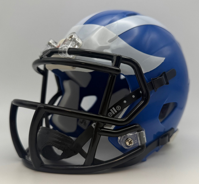 2019 football helmets Upper Sandusky (OH) (2019) High School Mini Helmet T-Mac Sports evident hologram from Fanatics Authentic Florida High School Mini Football