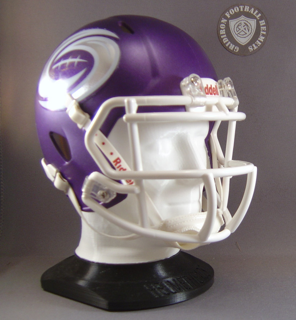 Acrylic Display cases for mini football helmets and full size football