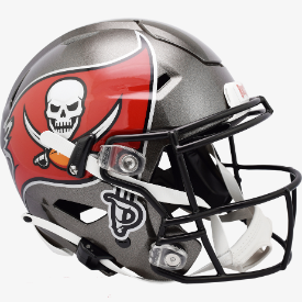 mini speedflex helmet Football Visor Nike (NIKE on one side and Swoosh Logo on the other) / Nike Clips / Black and official paint and decals Elite Series - Fully Loaded