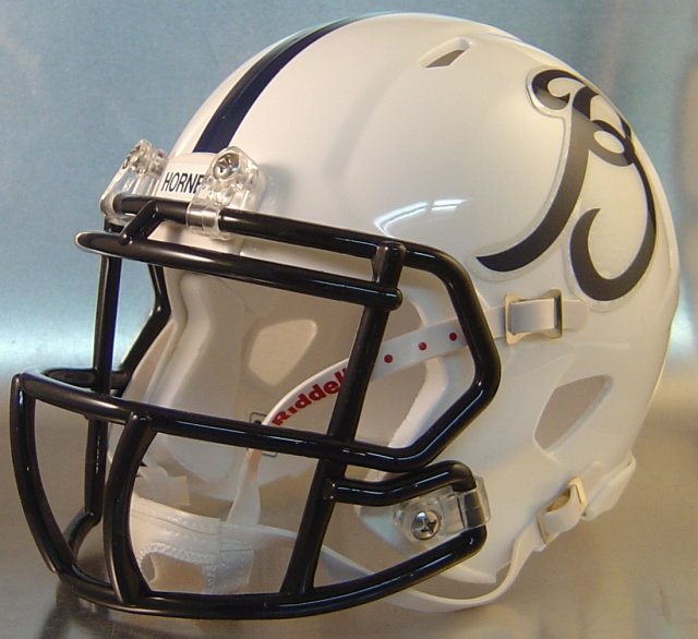 Alabama High School mini football helmets
