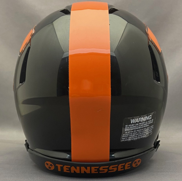 Tennessee Volunteers Riddell Speed Authentic Football Helmet – 2022 Dark Mode, Large, W/ Oakley Shield