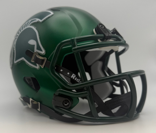 Mi Riddell *Michigan State Spartans vs Michigan Riddell Speed Helmet 10-25-2025