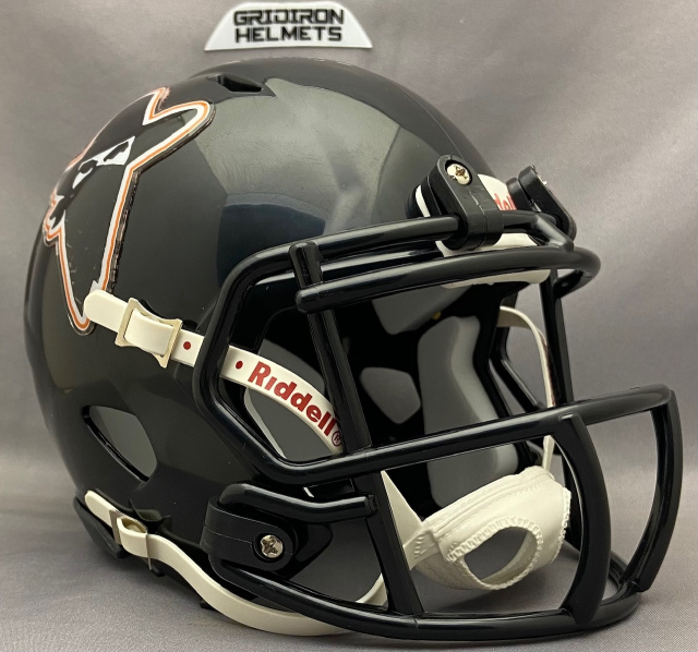 Arizona Outlaws 1985 orange / white outline