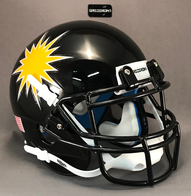 USFL mini football helmets