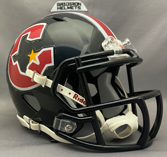 Houston Gamblers 1984 Authentic Mini Football Helmet 