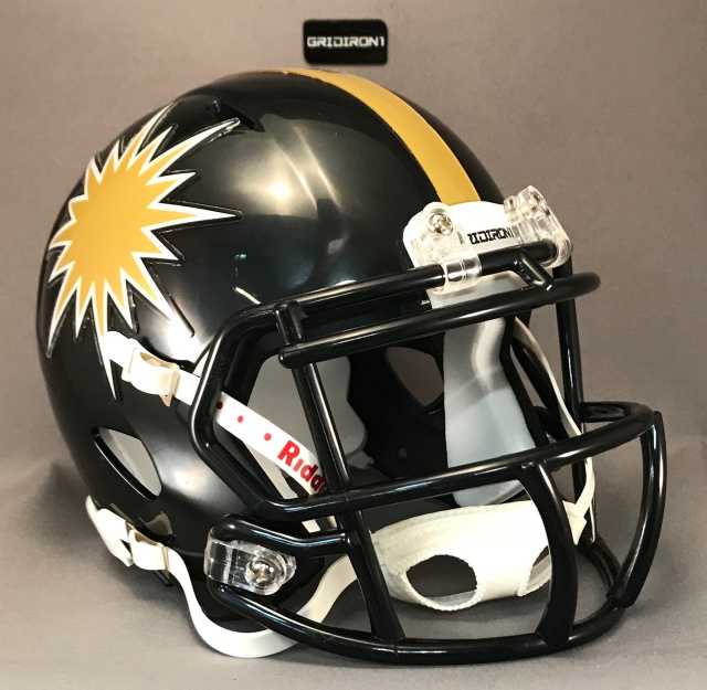Denver Gold 1983-1984 mini football helmet (only one left)