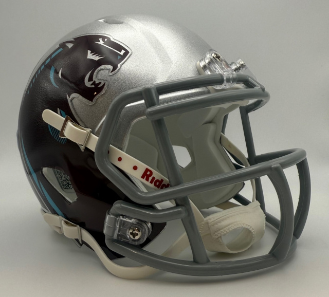 Michigan Panthers 1983 Games 1-3 Silver Helmet