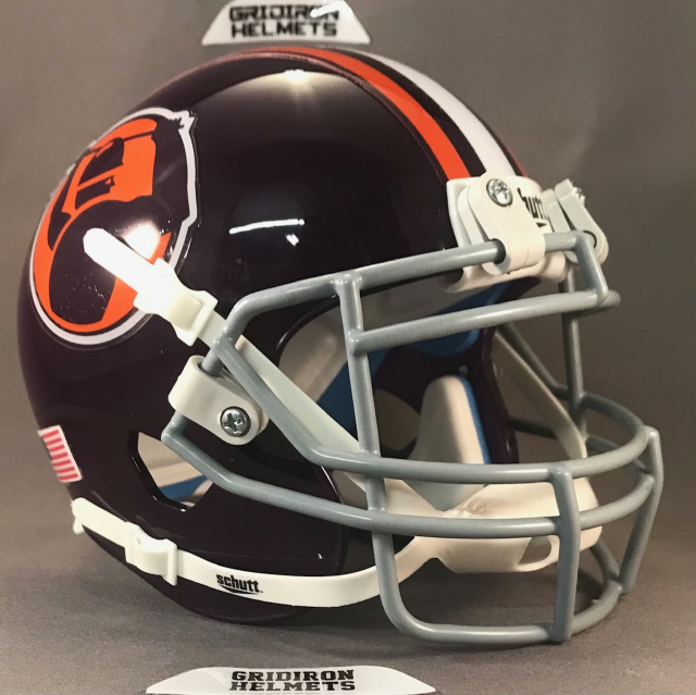 Pittsburgh Maulers 1983 mini football helmet (Pre Order)