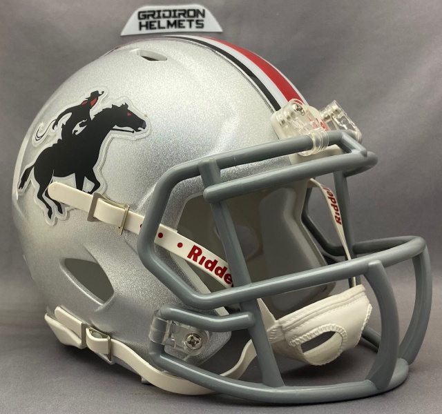 Tampa Bay Bandits 1983-1985 Gray Mask