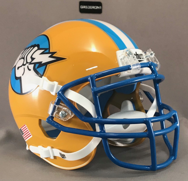 MEMPHIS SHOWBOATS 1984-1985 USFL Football Helmet STICKERS 