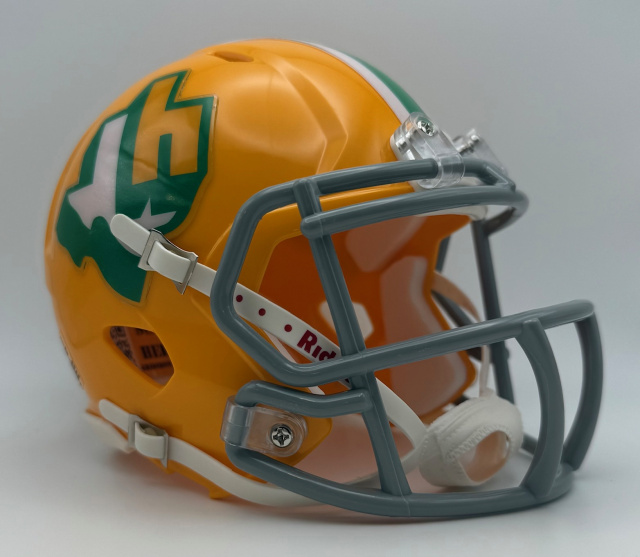 Houston Texans 1974 mini football helmet