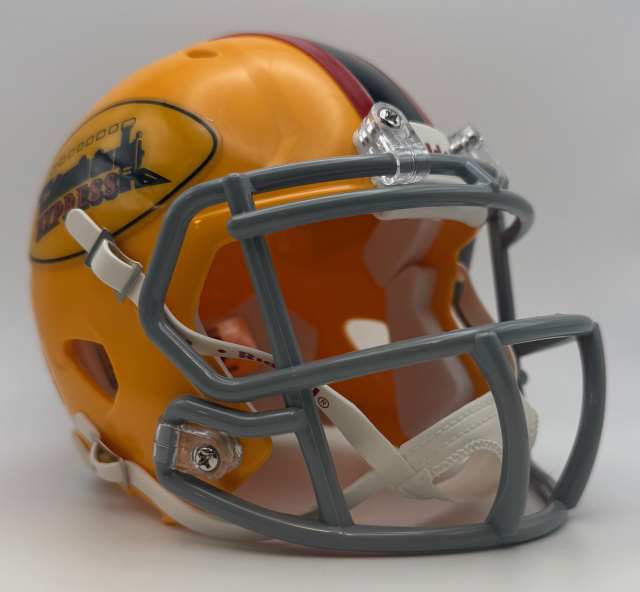 Jacksonville Express 1975 mini football helmet