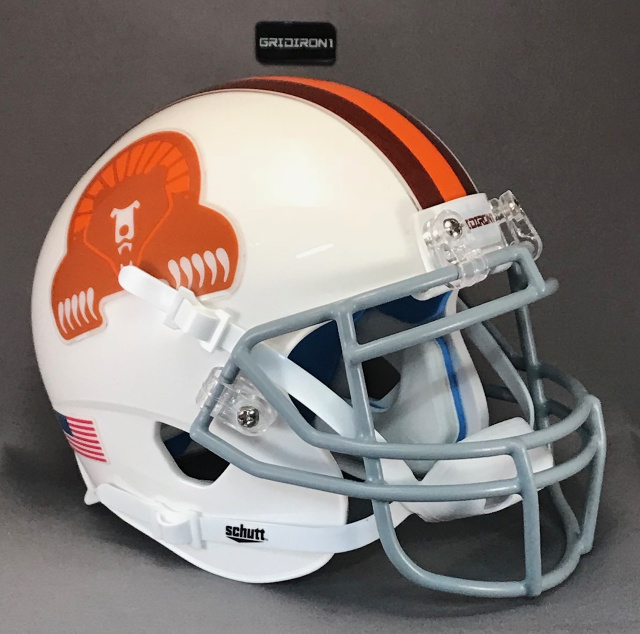 Memphis Southmen 1975 mini football helmet