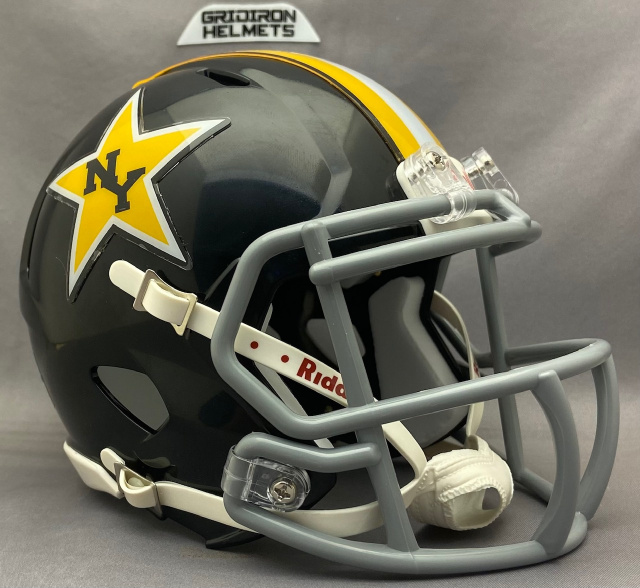 NEW YORK STARS 1974 mini Football Helmet