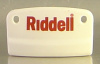 Riddell Speed mini football helmet front bumper WHITE