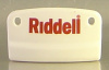 Riddell Speed mini football helmet front bumper WHITE