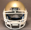 Schutt mini football helmet front bumper BLACK