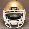 Schutt mini football helmet front bumper BLACK