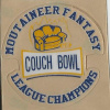 Mountaineer Fantasy Couch Bowl League Champions